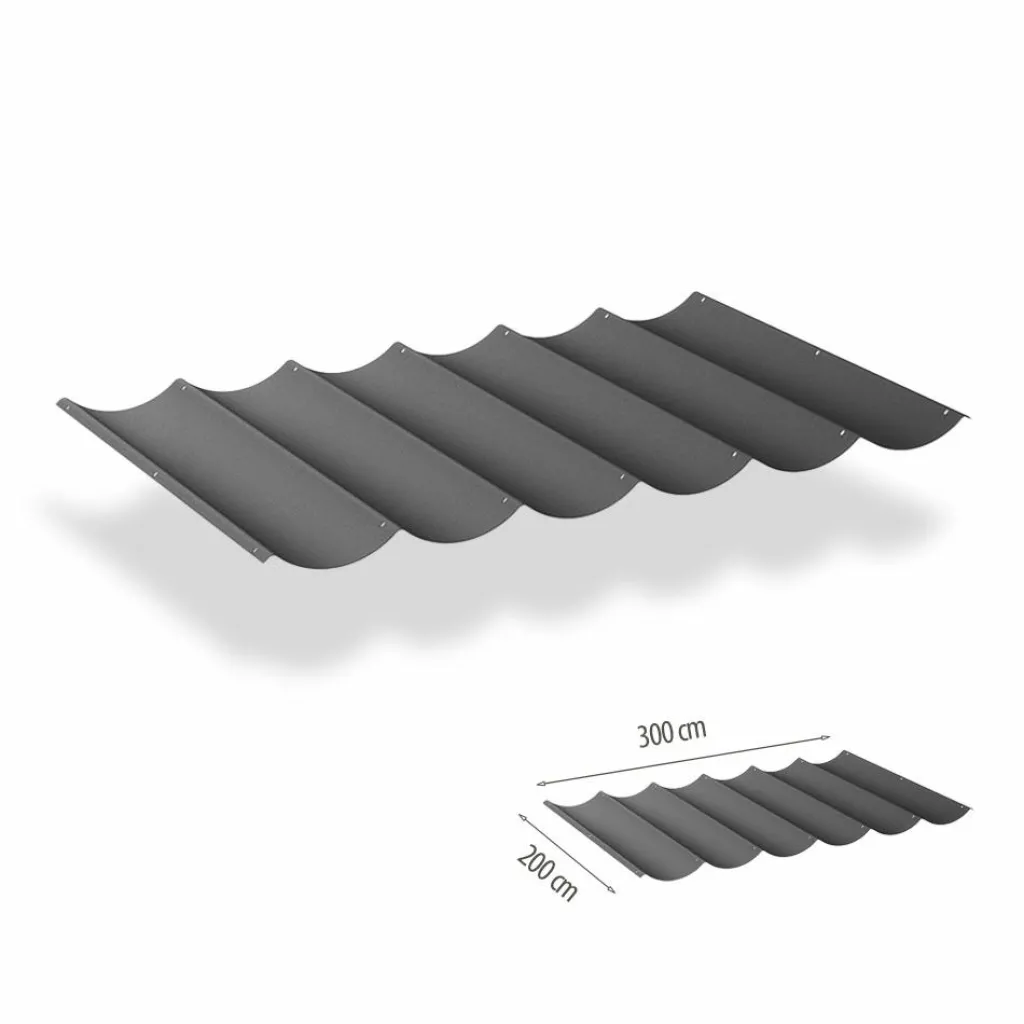 Zonwering-Shadow Comfort Harmonica schaduwdoek 200 x 300 cm cool grey