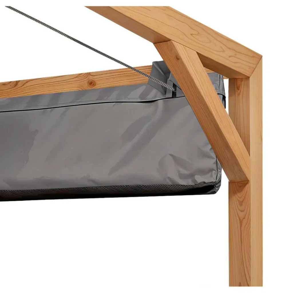 Shadow Comfort Harmonica schaduwdoek beschermhoes 370 cm< Zonwering