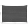 Zonwering-Shadow Comfort  Rechthoek schaduwdoek 200 x 400 cm cool grey