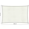 Shadow Comfort  Rechthoek schaduwdoek 200 x 400 cm arctic white< Zonwering