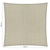 Shadow Comfort  Vierkant schaduwdoek 400 x 400 cm sahara sand< Zonwering