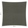 Shadow Comfort  Vierkant schaduwdoek 300 x 300 cm cool grey< Zonwering