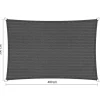 Shadow Comfort  Waterdicht rechthoek schaduwdoek 300 x 400 cm grey< Zonwering