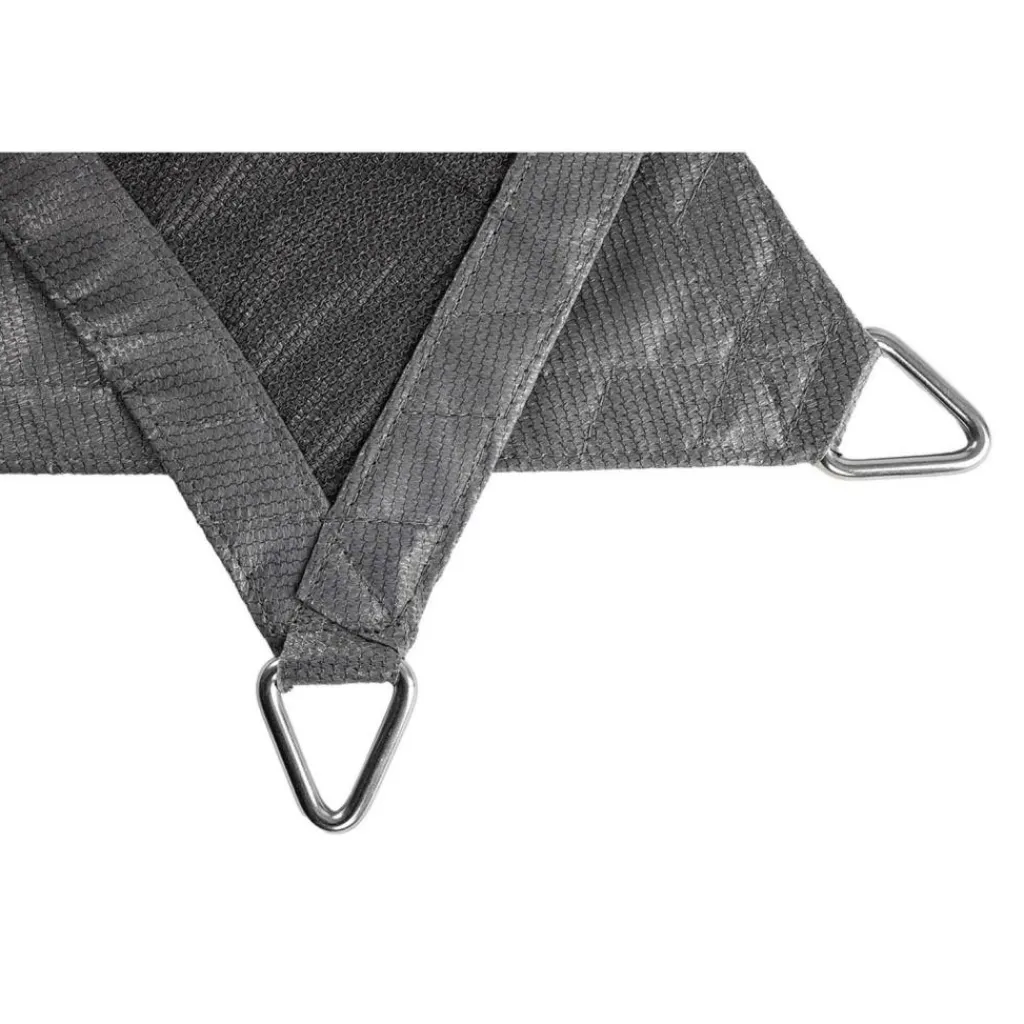 Zonwering-Shadow Comfort Waterdicht driehoek schaduwdoek 400 x 400 x 400 cm grey