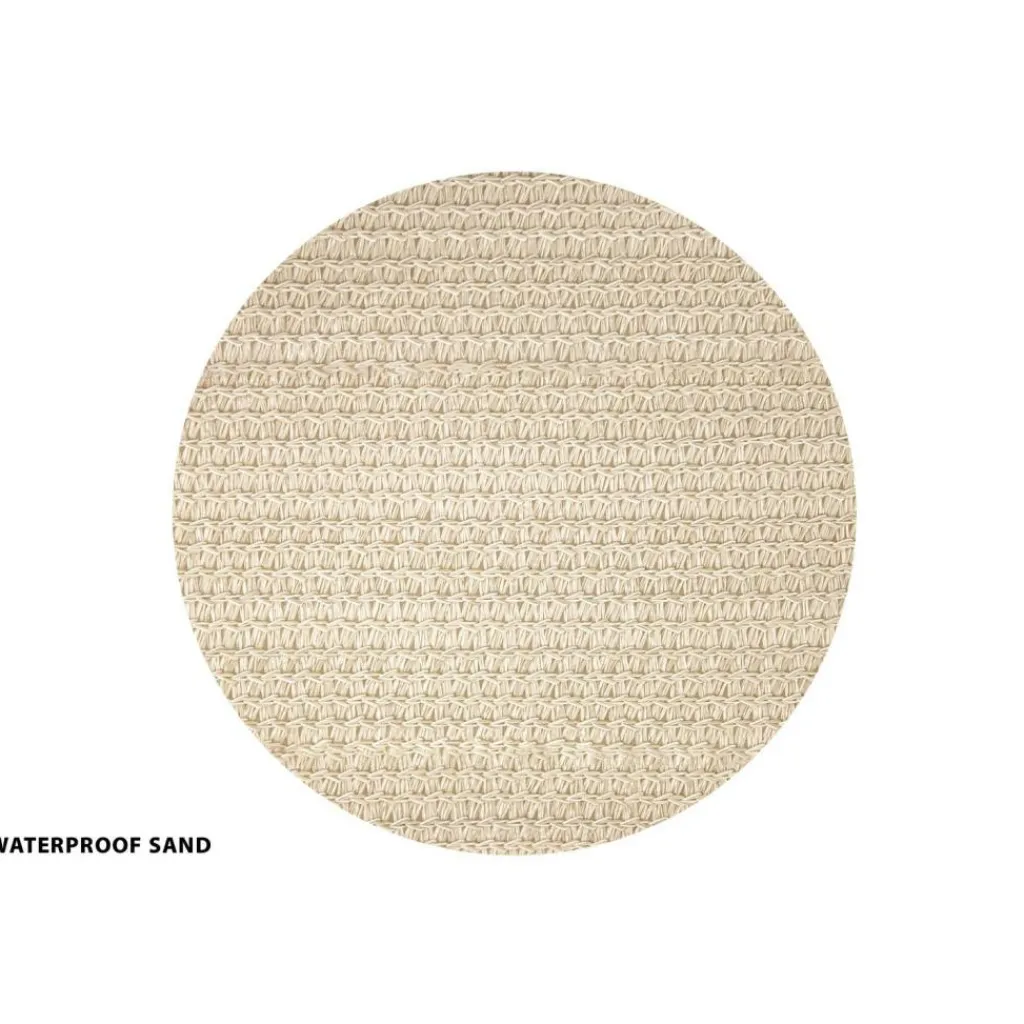 Shadow Comfort Waterdicht driehoek schaduwdoek 400 x 400 x 400 cm sand< Zonwering