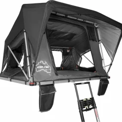 2-Persoons Tent|Tunneltenten-Sheepie Jimba Jimba Large daktent black grey