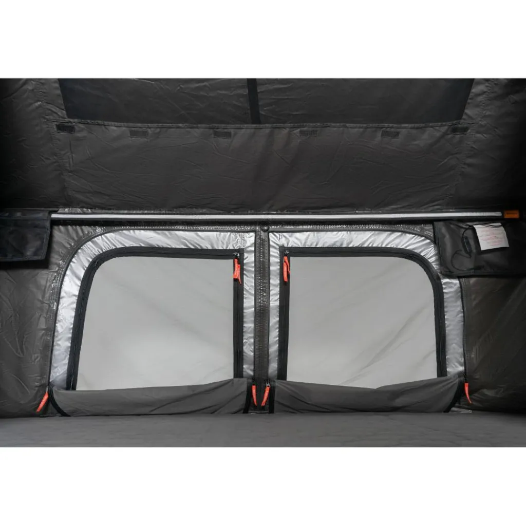 2-Persoons Tent|Tunneltenten-Sheepie Jimba Jimba Large daktent black grey