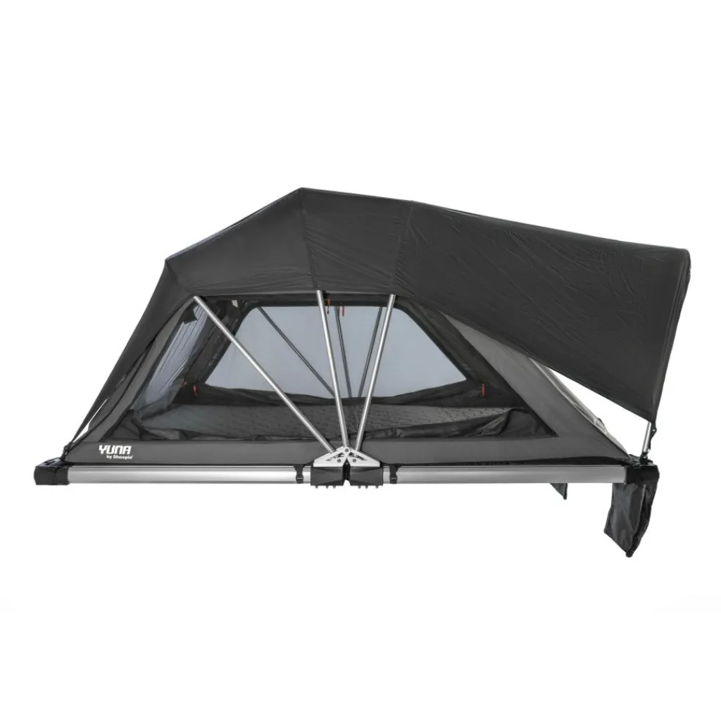 2-Persoons Tent|Tunneltenten-Sheepie Yuna 2.0 140 daktent black grey