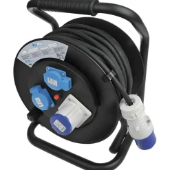 Camping Elektra-SHI CEE-Schuko kabelhaspel 25 meter