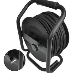 Camping Elektra-SHI CEE-Schuko kabelhaspel 25 meter