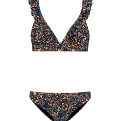 Shiwi BOBBY bikini dames black spotted flower< Bikini