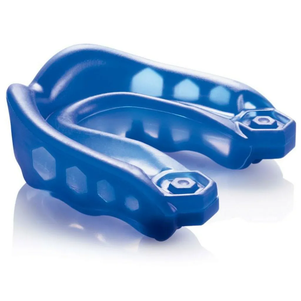 Shock Doctor Gel Max gebitsbeschermer blue< Hockey Bescherming