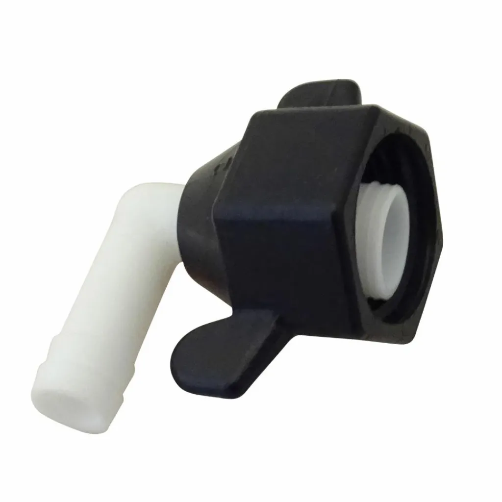 Waterpompen-Shurflo haakse aansluitnippel voor drukpomp 10 mm