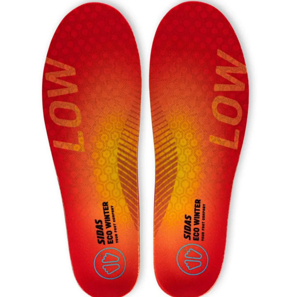 Sidas 3 Feet Eco Winter Low Neutral inlegzolen red< Inlegzolen
