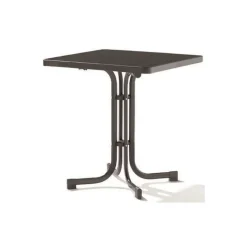 Tuintafels-Sieger Boulevard tuintafel 70 x 70 grafiet