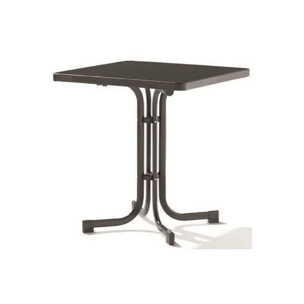 Tuintafels-Sieger Boulevard tuintafel 70 x 70 grafiet