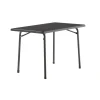 Campingtafels-Sieger Campingtafel antraciet 115 x 70 cm