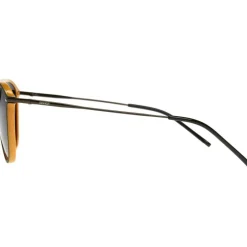 Zonnebrillen-Sinner Carmel zonnebril gradient green matte dark brown