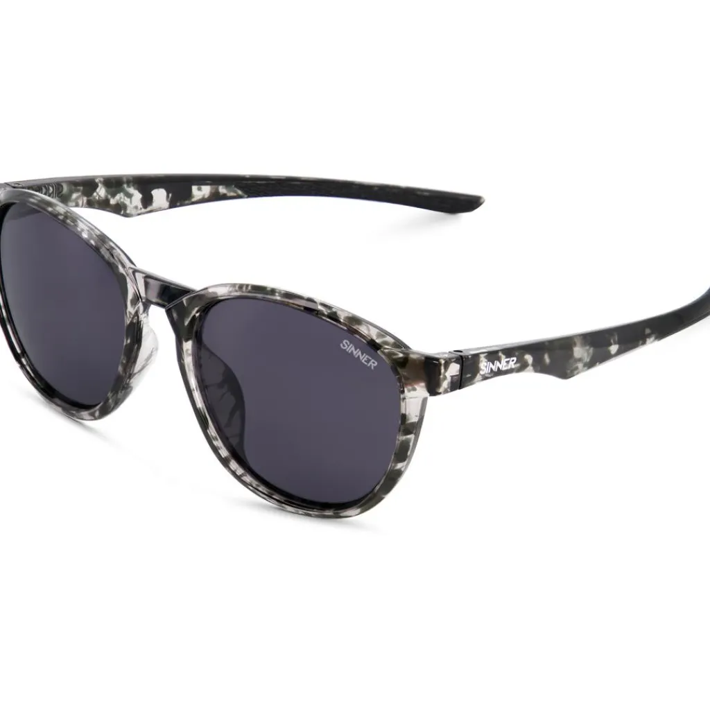 Sinner Clusia zonnebril smoke shiny grey tortoise< Zonnebrillen