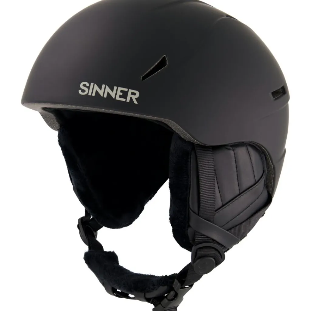 Sinner CREST skihelm black< Skihelmen|Wintersport