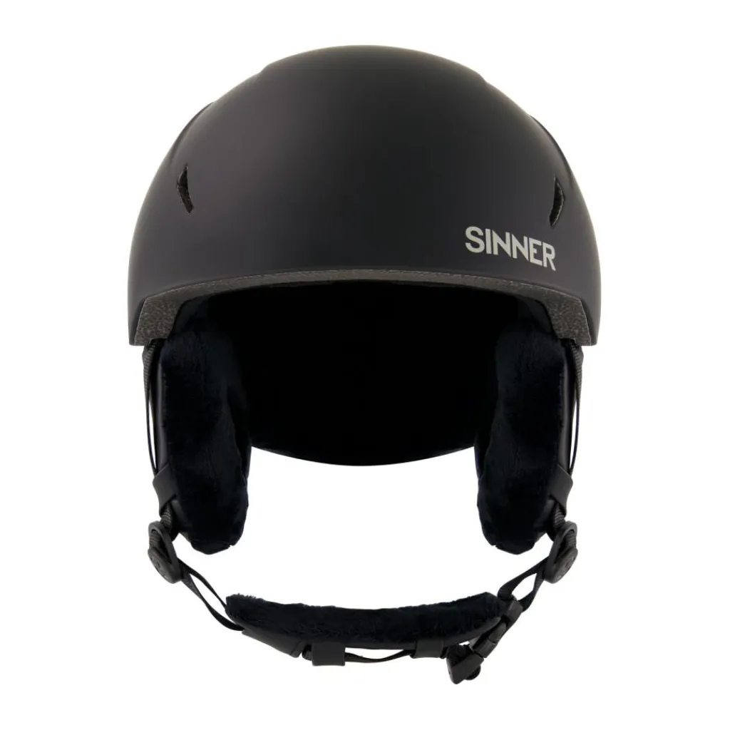 Sinner CREST skihelm black< Skihelmen|Wintersport