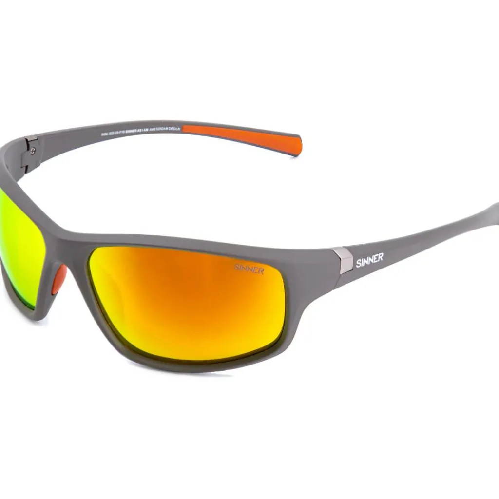 Sinner Fonds Sintec zonnebril smoke orange oil matte grey< Zonnebrillen