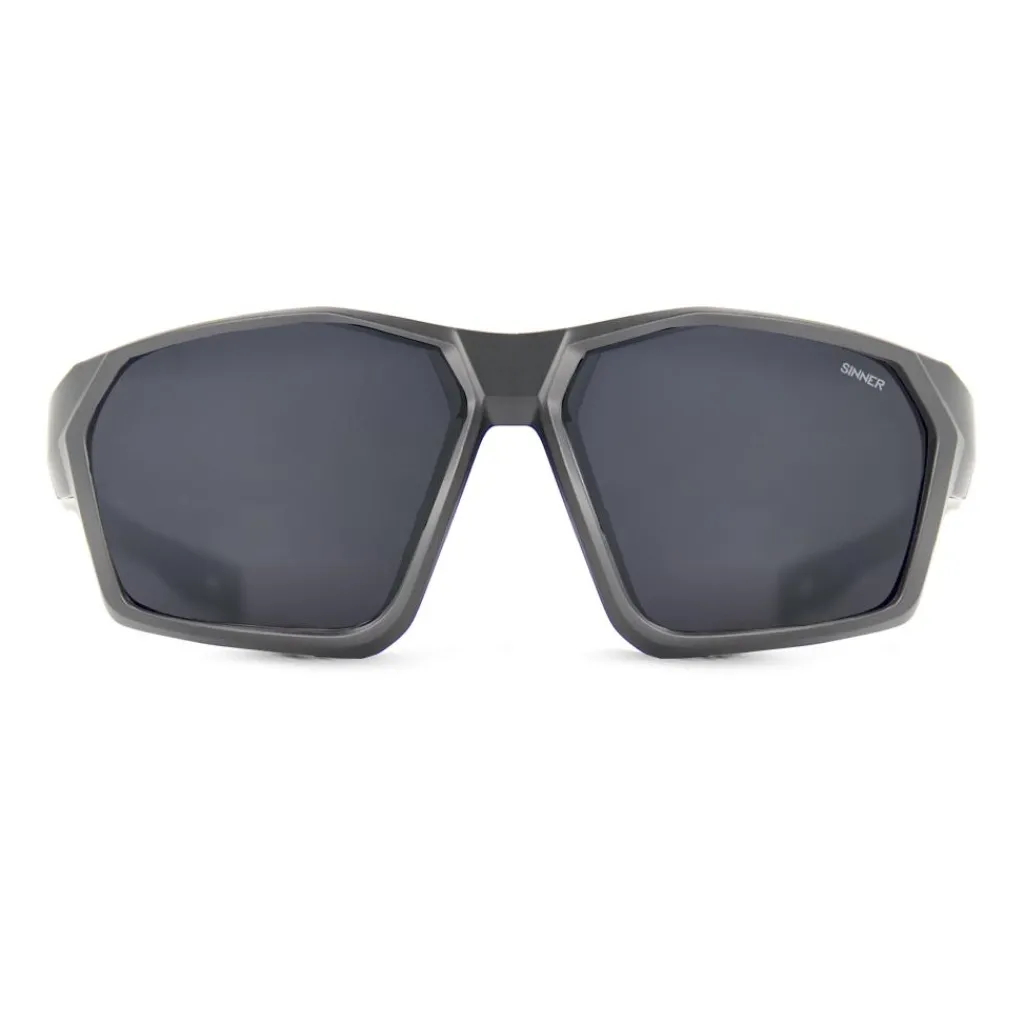 Sinner Parkia zonnebril smoke matte dark grey matte black< Zonnebrillen