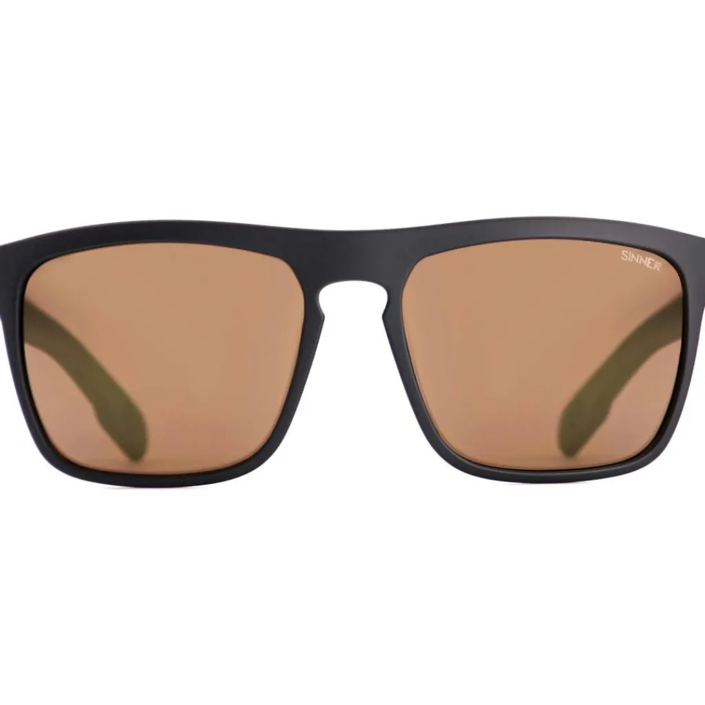 Zonnebrillen-Sinner Thunder zonnebril gold mirror black