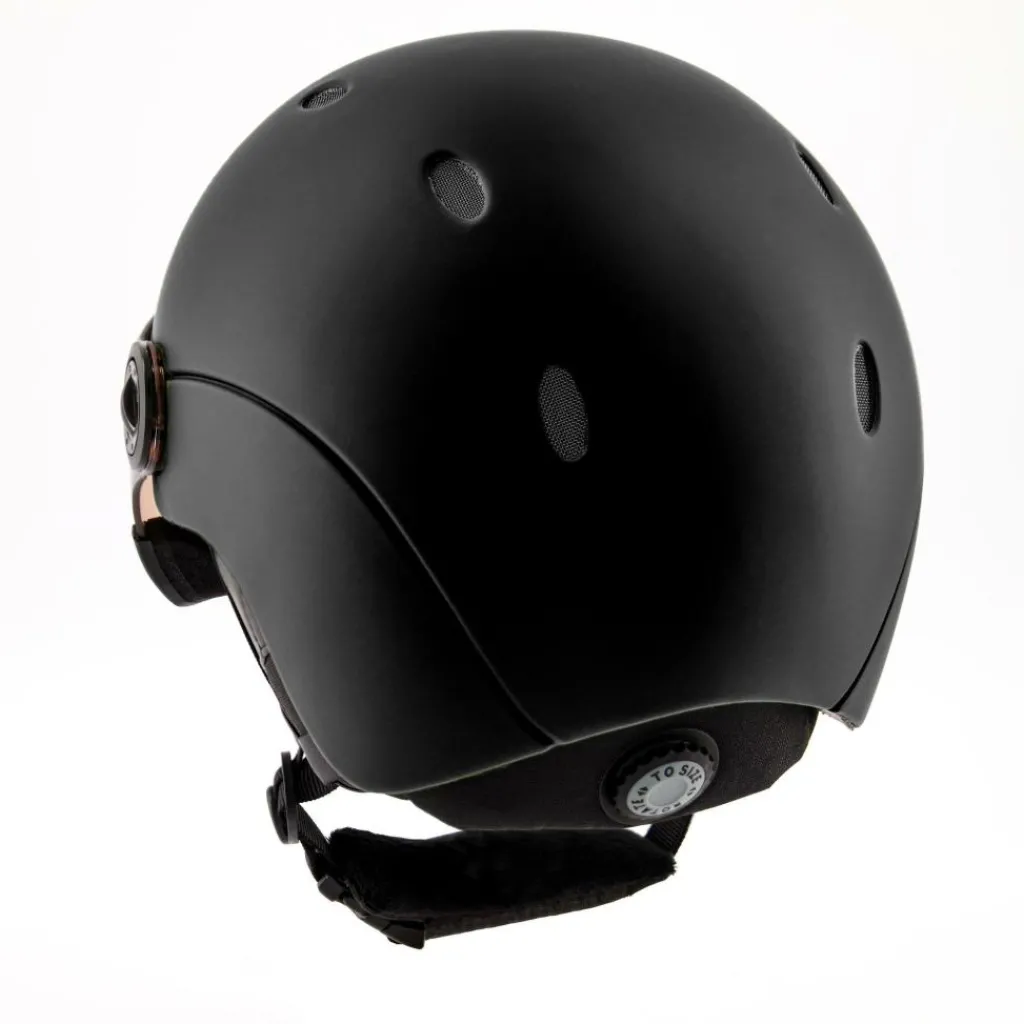 Sinner TITAN VISOR skihelm matte black< Skihelmen|Wintersport