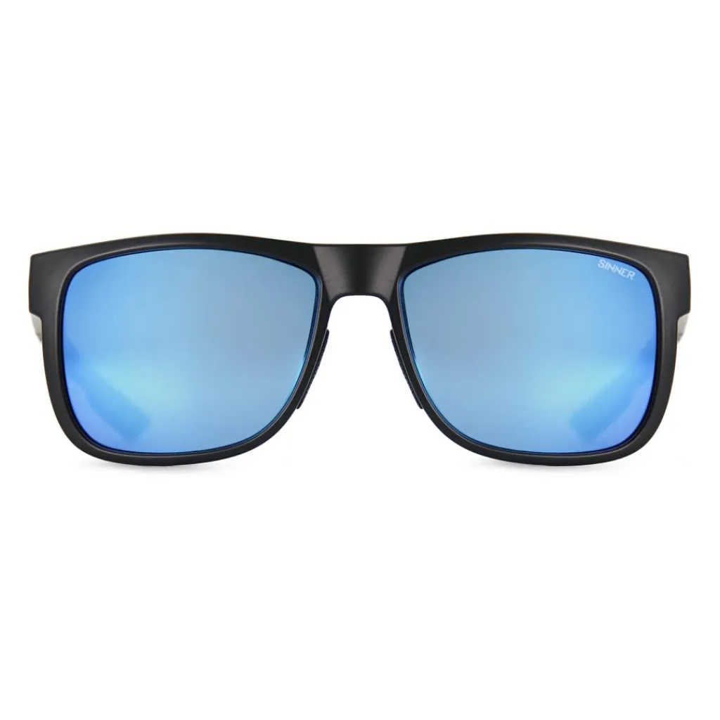 Sinner Totai zonnebril smoke icy blue oil matte black< Zonnebrillen