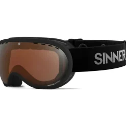Sinner VORLAGE skibril double orange SINTEC matte black< Skibrillen|Wintersport