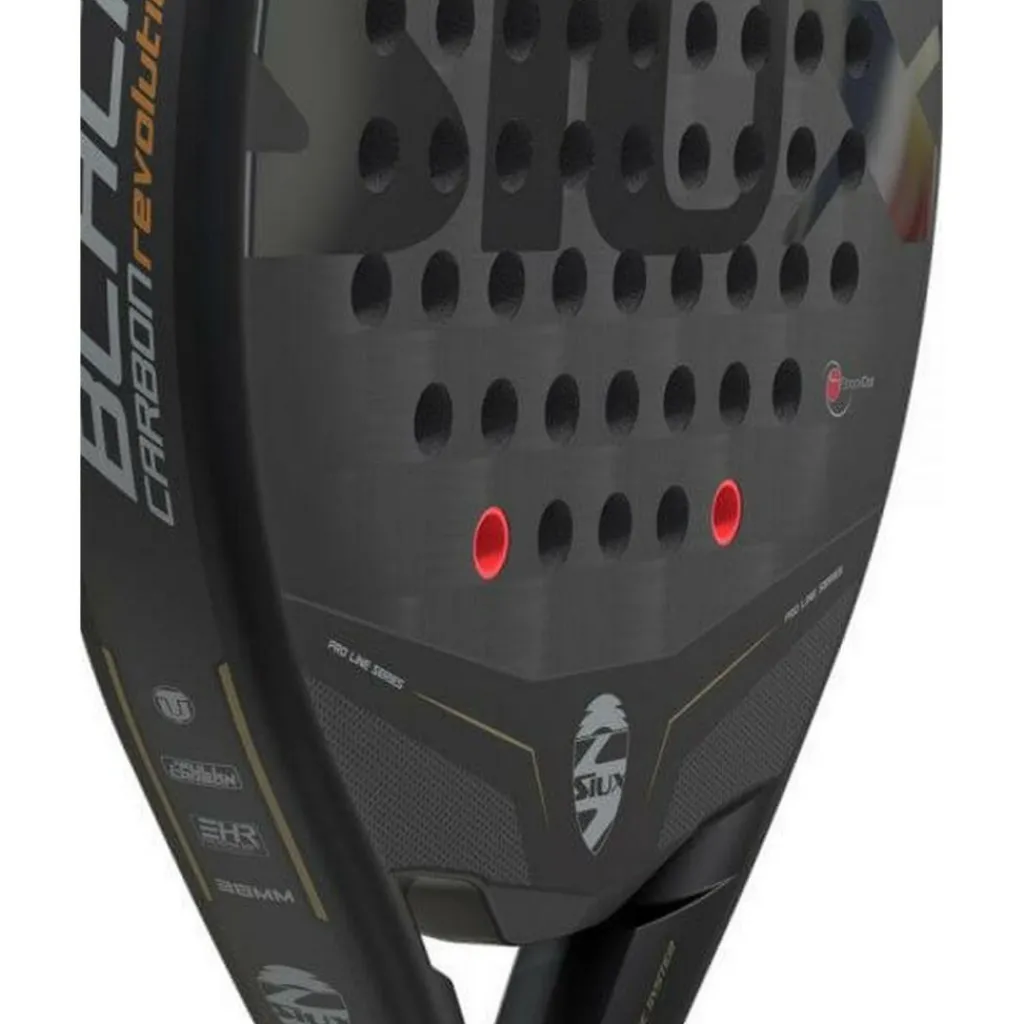 Padel Racket-Siux Black Carbon Revolution 24K padel racket