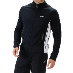 Sjeng Sports Aldwin trainingsjack heren dark blue< Tenniskleding