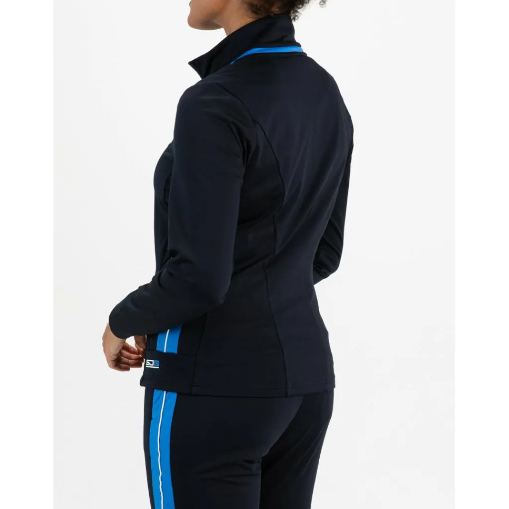 Tenniskleding-Sjeng Sports Ayliz trainingsjack dames dark blue