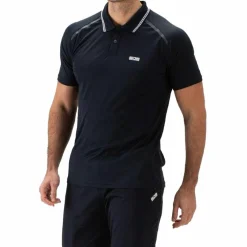Tenniskleding-Sjeng Sports  Brandon tennispolo heren dark blue