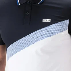 Sjeng Sports Braxon tennispolo heren dark blue< Tenniskleding