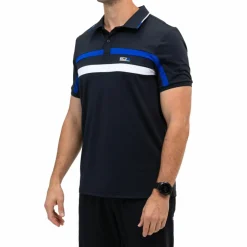Tenniskleding-Sjeng Sports  Ceder tennispolo heren dark blue