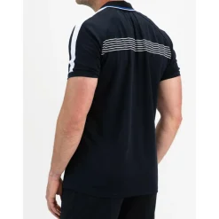 Sjeng Sports  Celio tennispolo heren dark blue< Tenniskleding