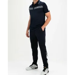 Sjeng Sports  Celio tennispolo heren dark blue< Tenniskleding