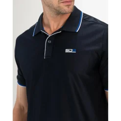 Sjeng Sports Cense tennispolo heren dark blue< Tenniskleding