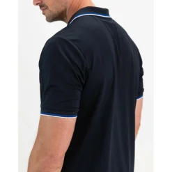 Sjeng Sports Cense tennispolo heren dark blue< Tenniskleding