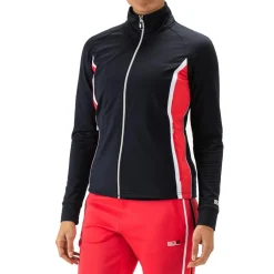 Sjeng Sports Feyza trainingsjack dames dark blue< Tenniskleding