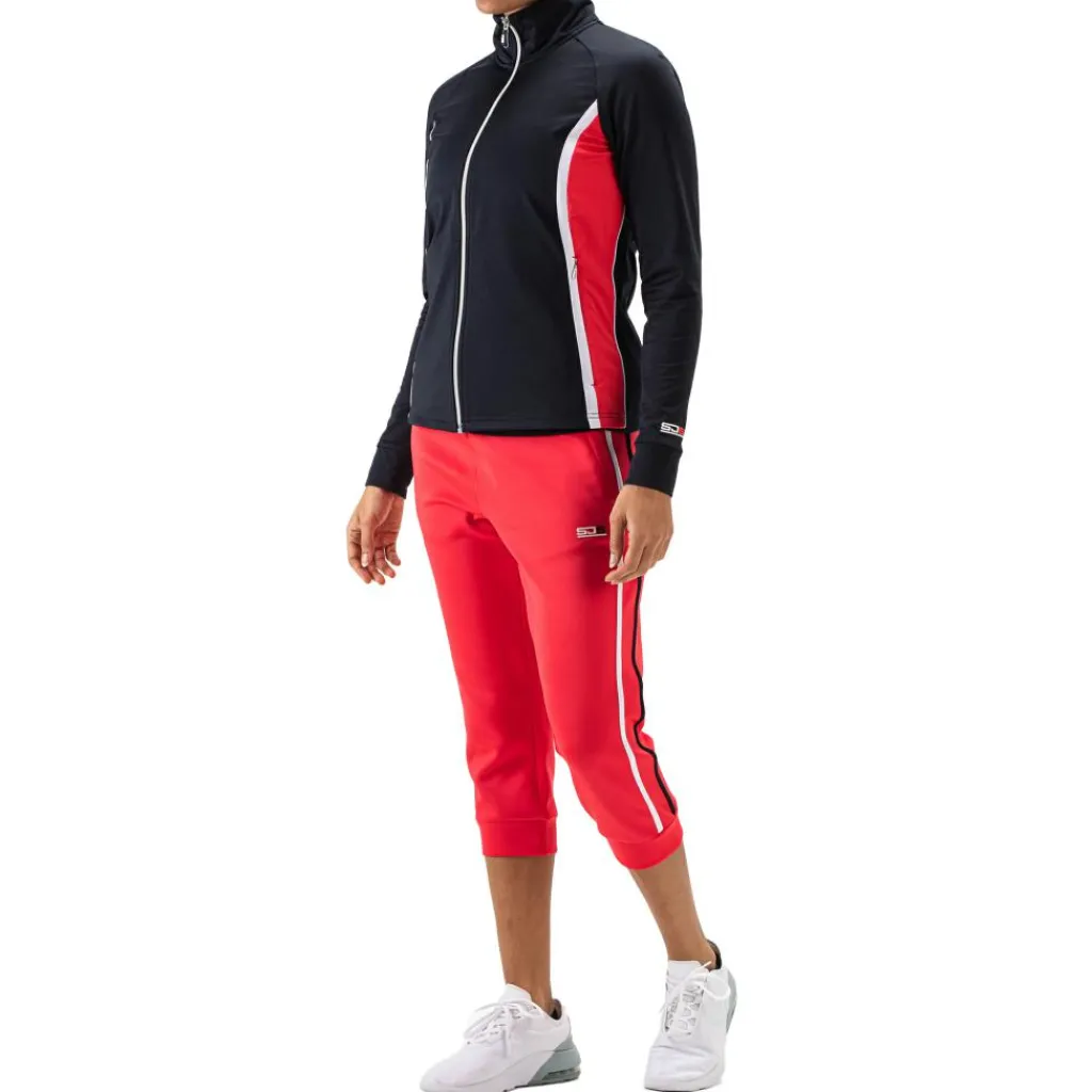 Sjeng Sports Feyza trainingsjack dames dark blue< Tenniskleding