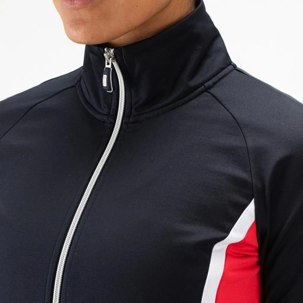 Sjeng Sports Feyza trainingsjack dames dark blue< Tenniskleding