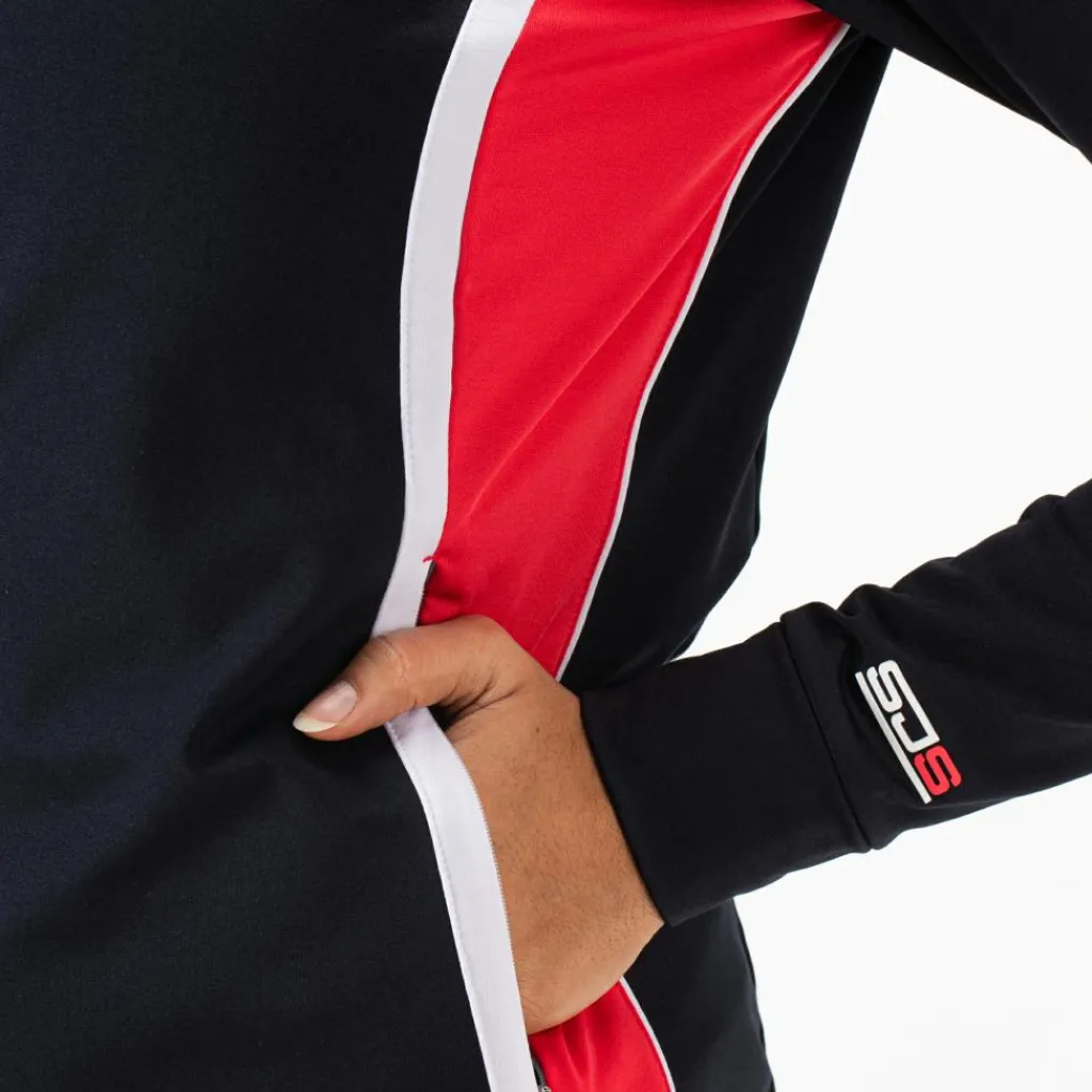 Sjeng Sports Feyza trainingsjack dames dark blue< Tenniskleding