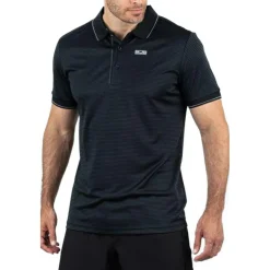 Shirts, Polo's & Blouses-Sjeng Sports Grand polo heren black