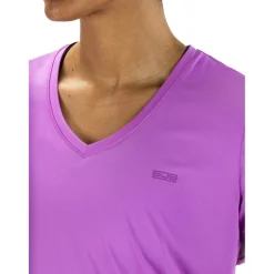 Sjeng Sports Ines tennisshirt dames vibrant lilac< Tenniskleding
