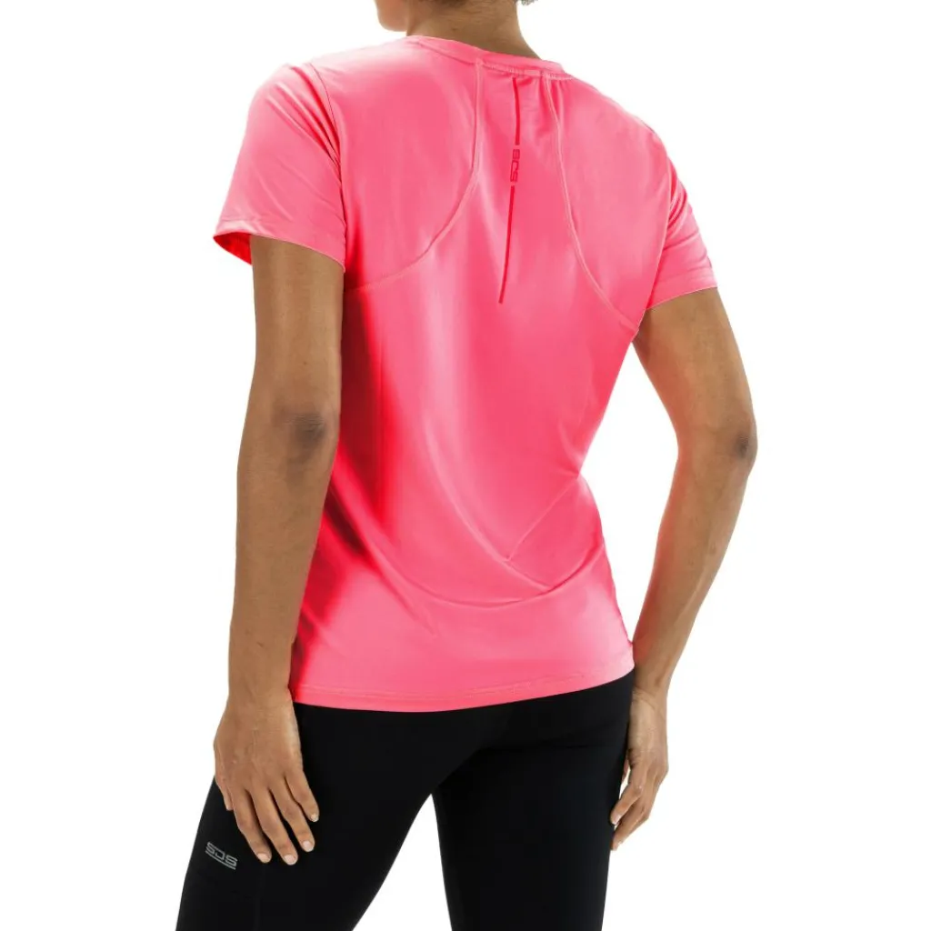 Sjeng Sports Ines tennisshirt dames pink candy< Tenniskleding