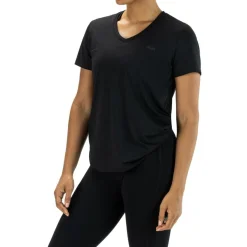 Tenniskleding-Sjeng Sports Ines tennisshirt dames black