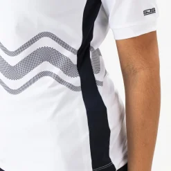 Tenniskleding-Sjeng Sports  Ise tennisshirt dames real white